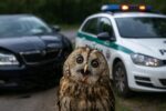 Vodič pod vplyvom alkoholu zrazil sovu, skončil v policajnej cele