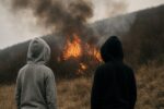 VIDEO: Dron zachytil mladých podpaľačov. Rodičia tvrdia, že hasili