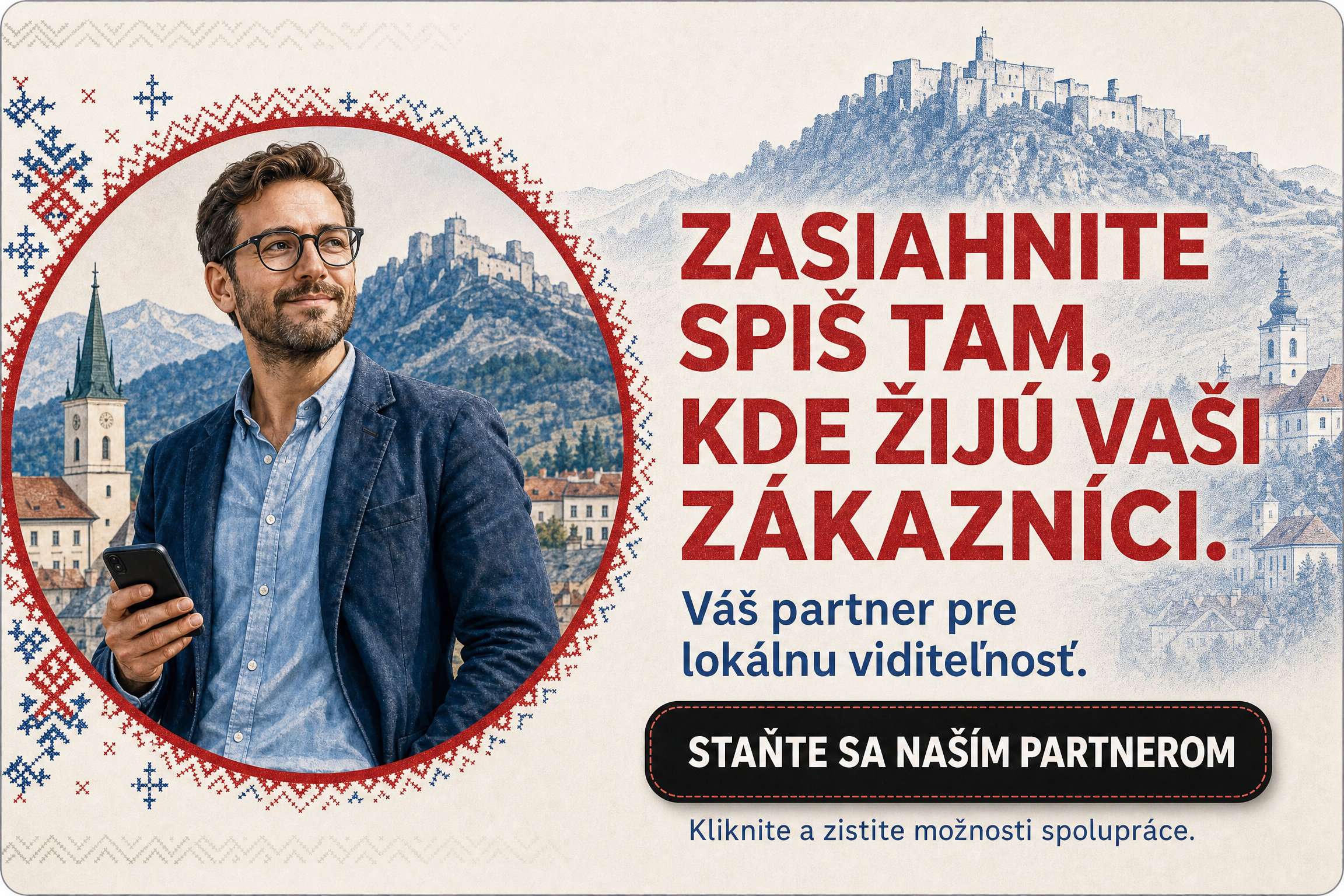 Staňte sa partnerom Spišiakovín a oslovte zákazníkov na Spiši