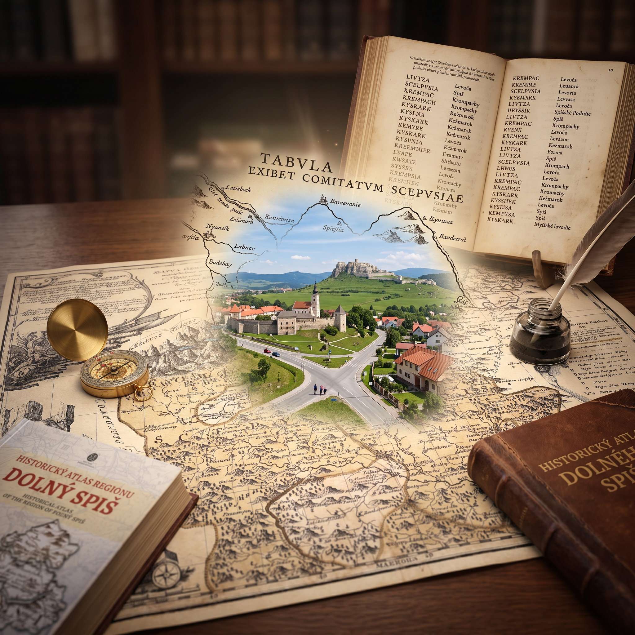 Historický atlas odhalí zabudnutú tvár Dolného Spiša. Ako vyzerala naša krajina v minulosti?