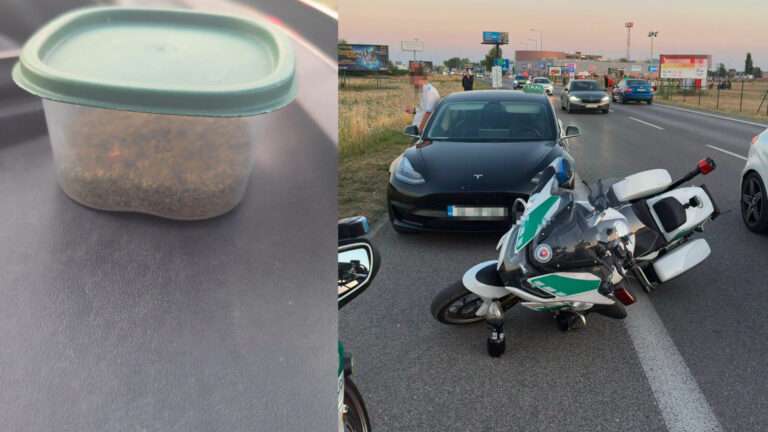 Taxikár viezol ľudí na festival pod vplyvom drog. Zastavila ho až zrážka s policajnou motorkou